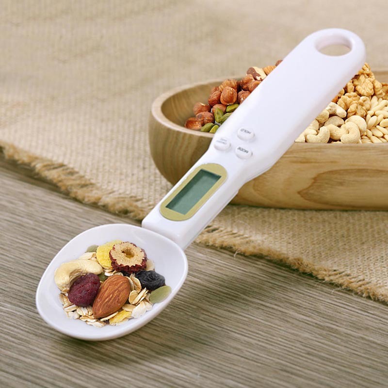 MISTORA Digital Weighing Spoon – LCD Kitchen Scale" - Image 2