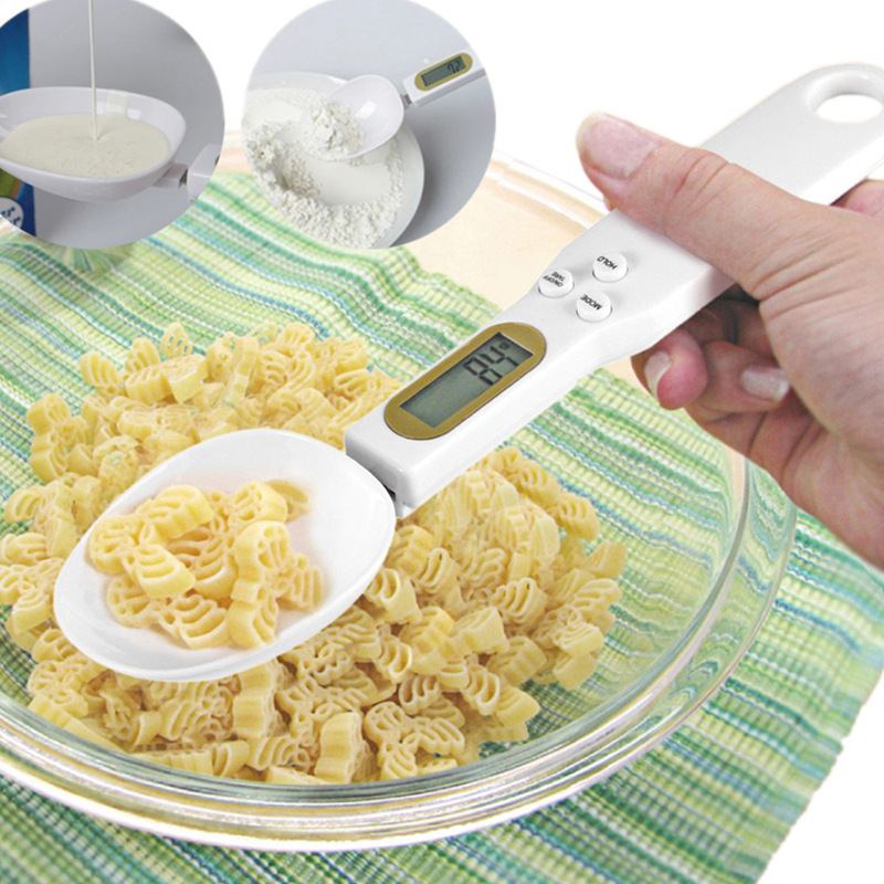MISTORA Digital Weighing Spoon – LCD Kitchen Scale"