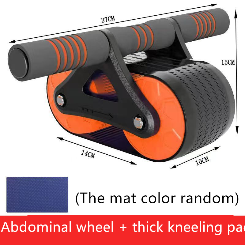 MISTORA Automatic Rebound Ab Wheel – Double Wheel Core Trainer for Home & Gym - Image 3