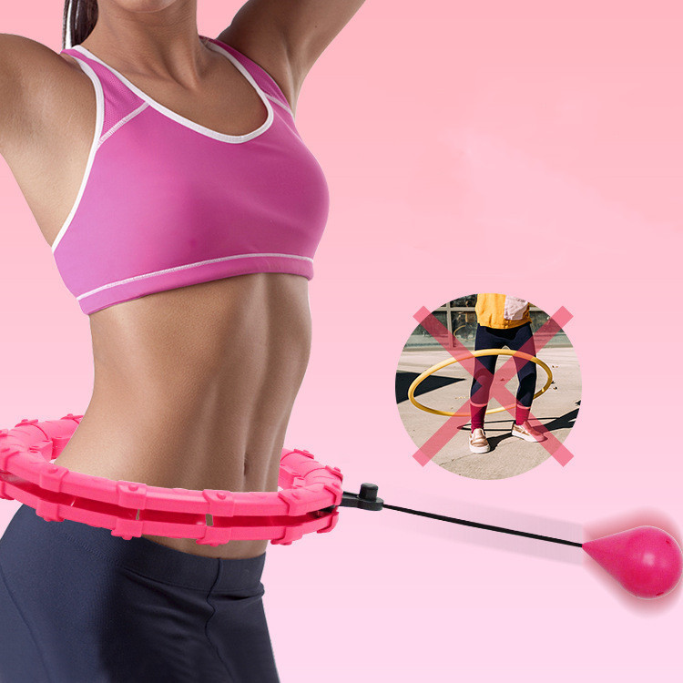 MISTORA Adjustable Fitness Hula Hoop – Abdominal Slimming & Massage Trainer