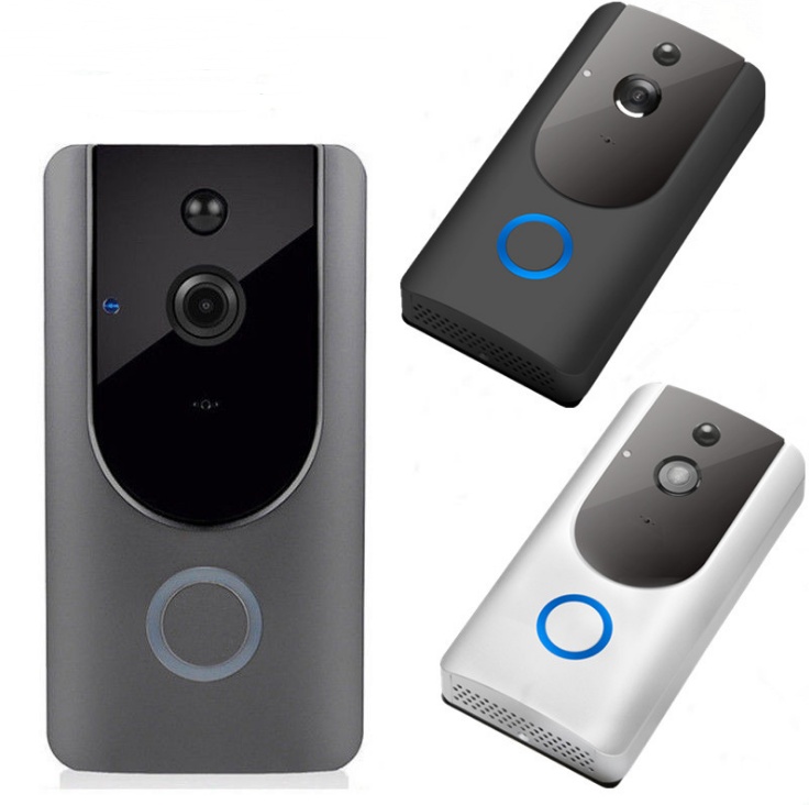MISTORA Smart WiFi Video Doorbell – Wireless Security Camera with Night Vision