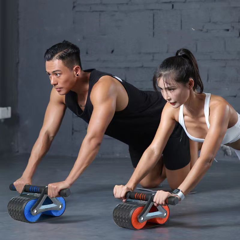MISTORA Automatic Rebound Ab Wheel – Double Wheel Core Trainer for Home & Gym - Image 7