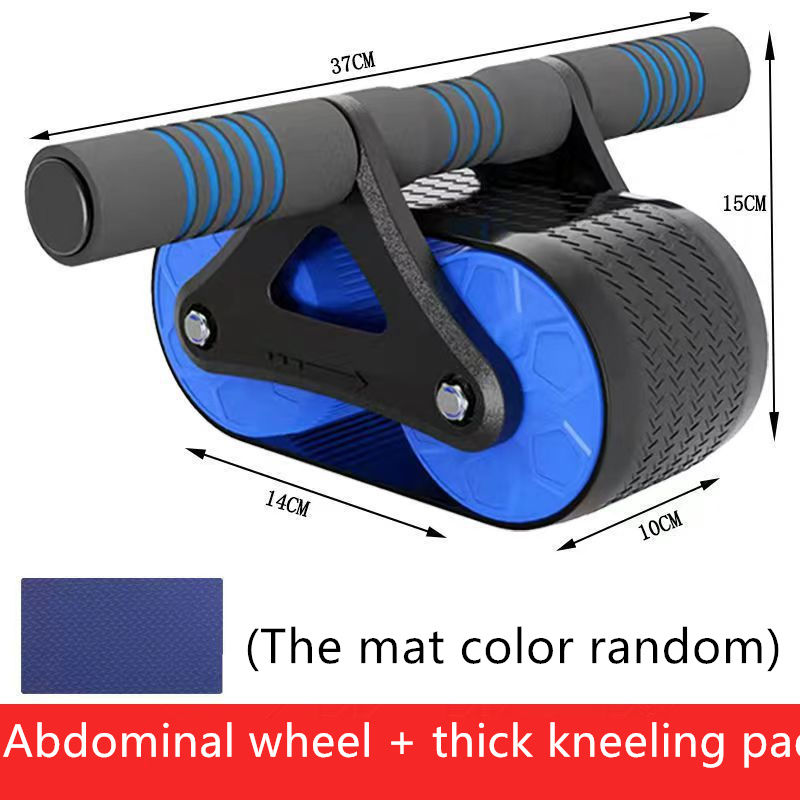 MISTORA Automatic Rebound Ab Wheel – Double Wheel Core Trainer for Home & Gym - Image 9